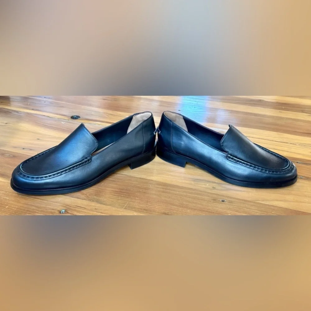 NIB Everlane The Modern Loafer in Black, Genuine Leather, Tapered Toe, Size 5 - Picture 6 of 16